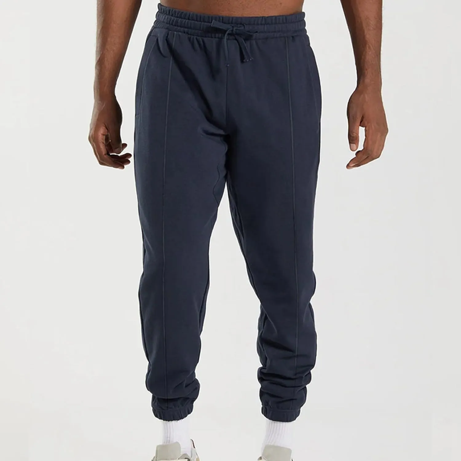 Sweatpants for Men Baggy Big and Tall Knitted Tapered Joggers Plus Size Lightweight Workout Jogging Athletic Trousers