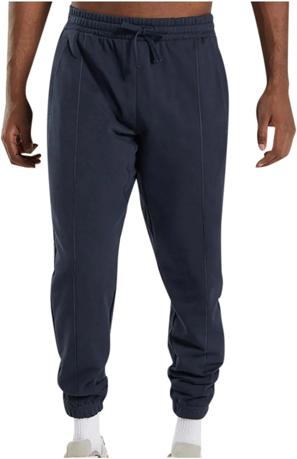 Sweatpants for Men Baggy Big and Tall Knitted Tapered Joggers Plus Size Lightweight Workout Jogging Athletic Trousers