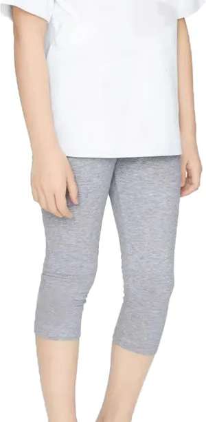 Toddler Capri Leggings Cotton Pants for Baby Girls Dance Yoga Workout Daily Wear Tights