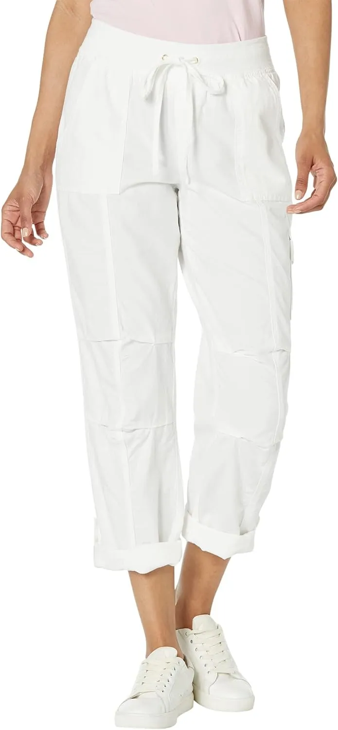 Tommy Hilfiger Women's Alton Cuffed Straight-Leg Cargo Pants