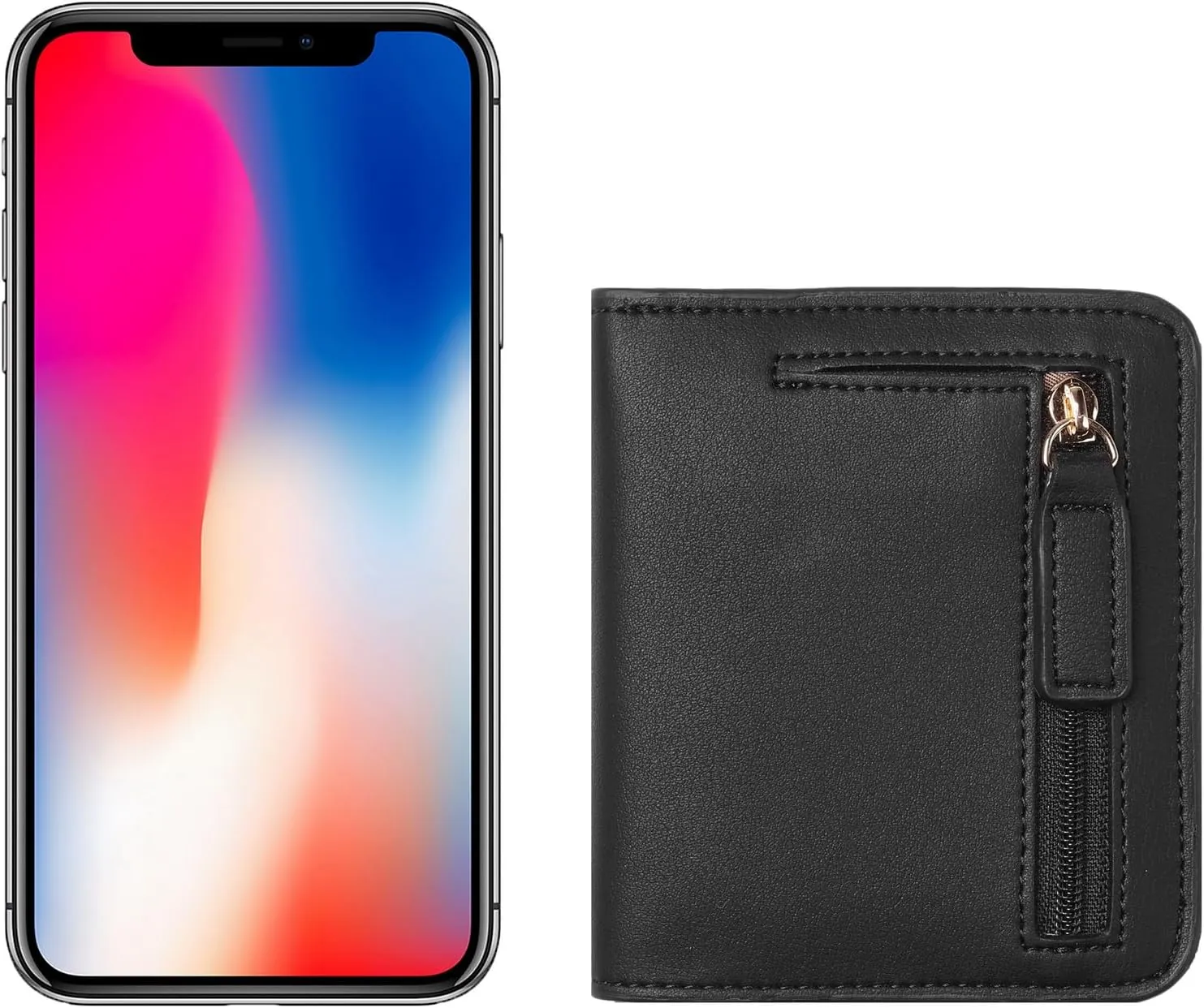 Toughergun Wallet Women Rfid Blocking Small Compact Bifold Luxury Leather Pocket Wallet Ladies Mini Purse with ID Window
