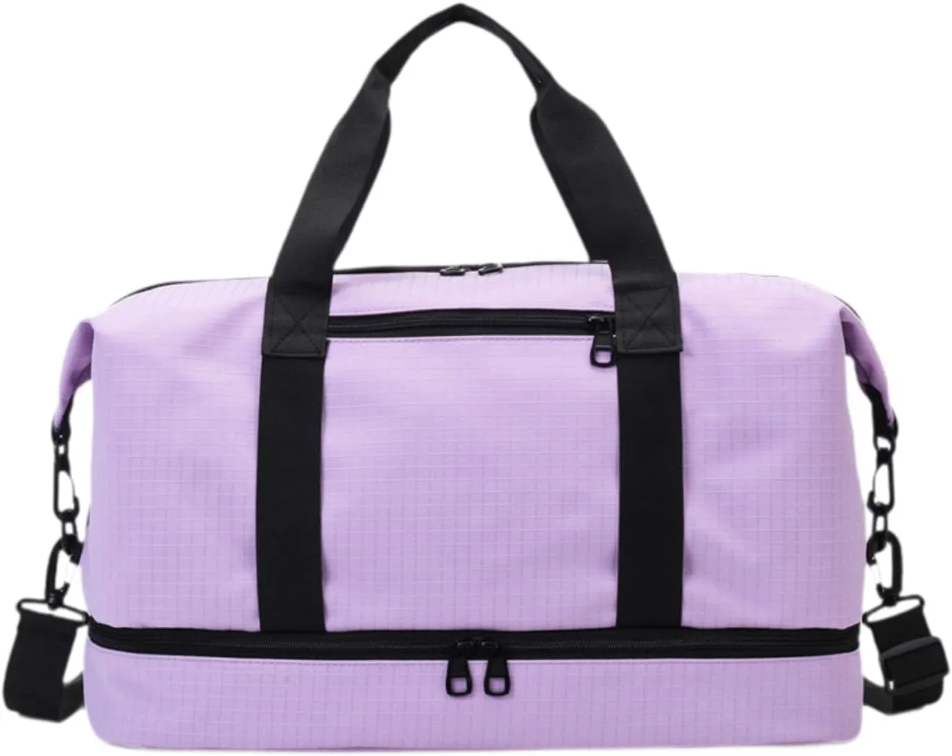 Travel Duffel Bag for Airlines And Gym Use Compact Tote for Weekend Getaways, Violet