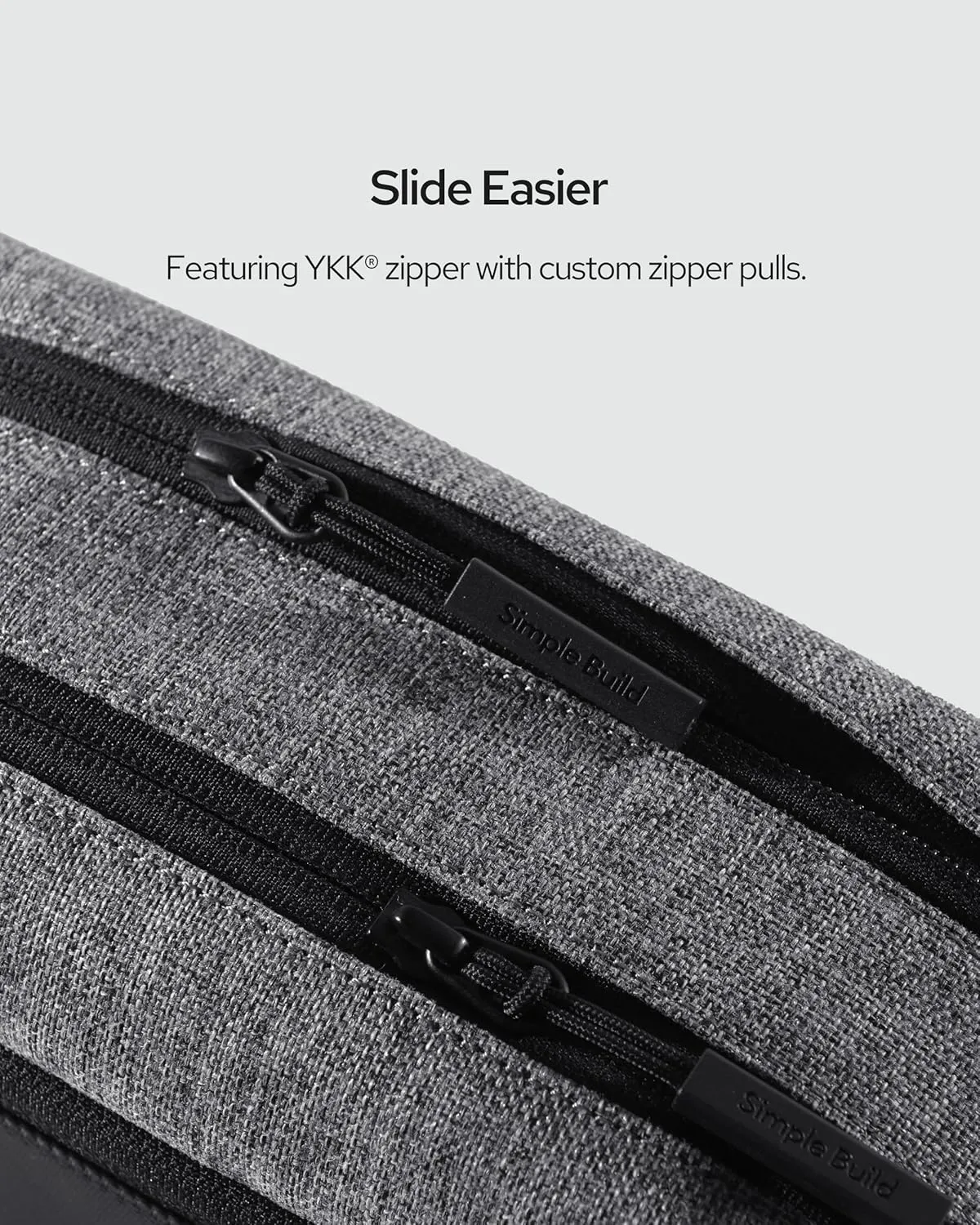 Travel Toiletry Bag for Men Waterproof Shaving Kit Compact Dopp Bag Toiletries Organizer for Accessories and Essentials - (Heather Gray, Small)