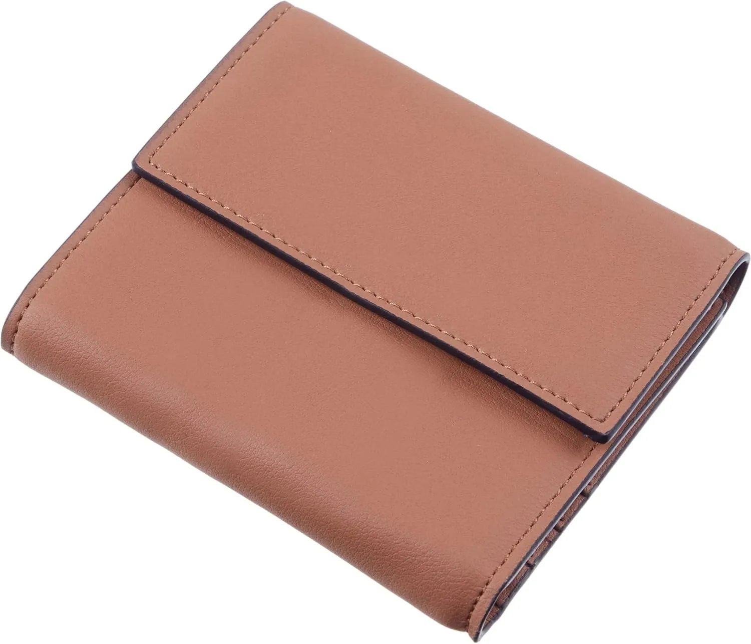 Travelambo RFID Blocking Small Mini Compact Wallet Coin Pouch Holder Trifold Credit Card Holder Pocket Purse for Women