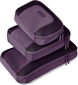 Travelon Packing Intelligence, Pi Never Lost Set of 3 Packing Cubes