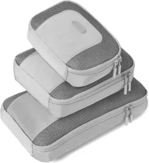 Travelon Packing Intelligence, Pi Never Lost Set of 3 Packing Cubes