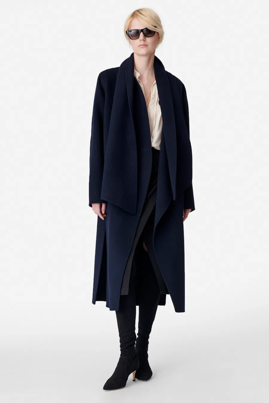 Valeran Coat Navy