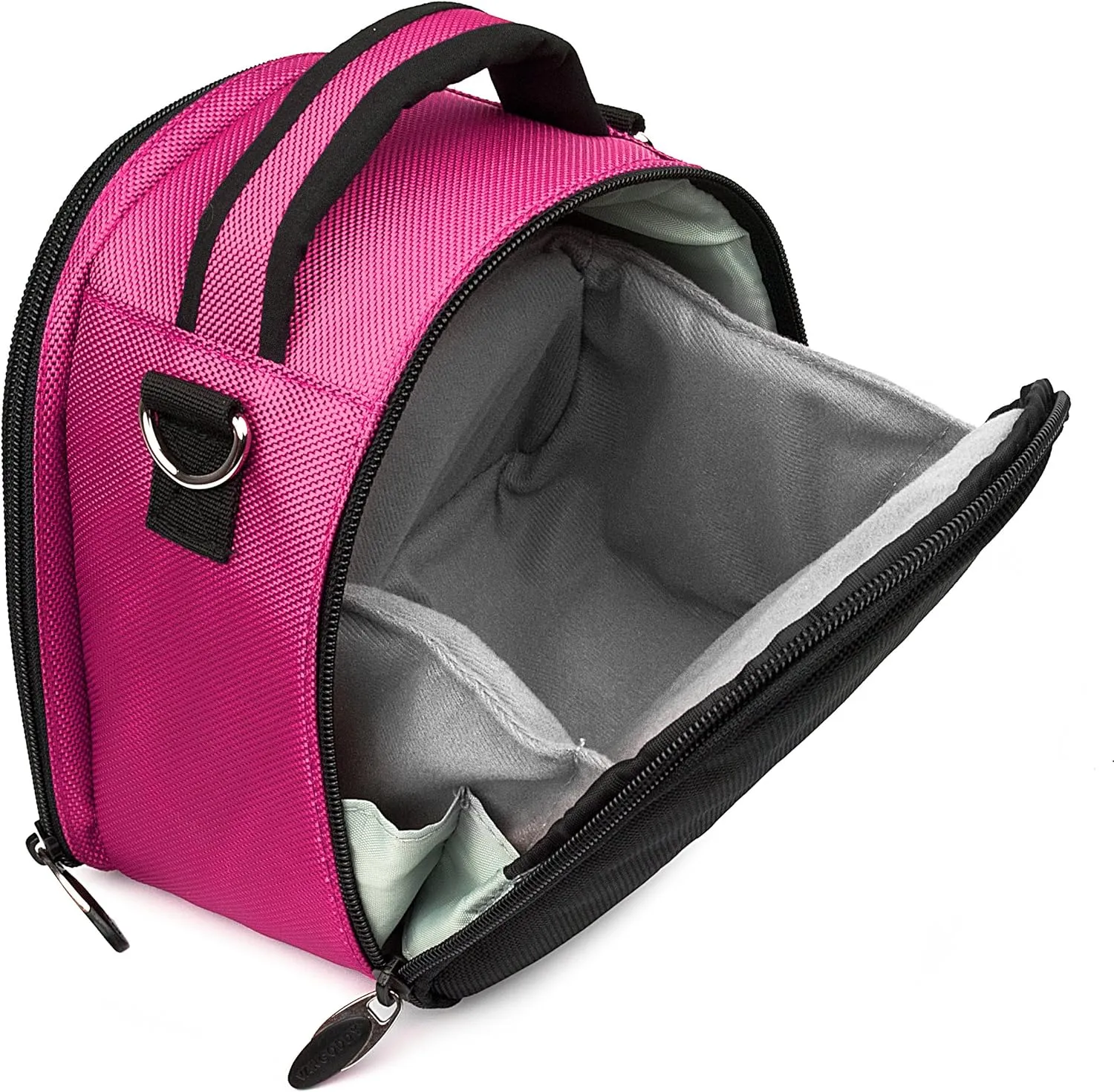 VanGoddy Laurel Magenta Carrying Case Bag for Nikon Z50 Z7 Z6, D DL Series, Compact, D-SLR, Mirrorless Cameras