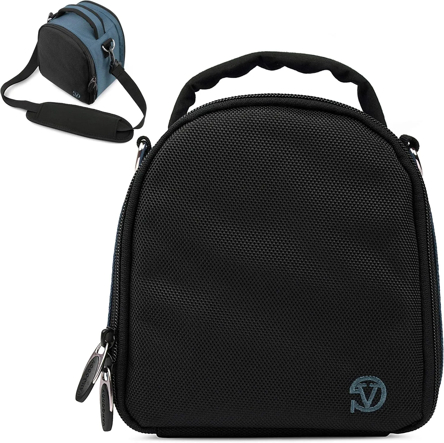 VanGoddy Laurel Navy Blue Carrying Case Bag for Kodak PixPro Astro Zoom, Friendly Zoom, Compact to Advanced Cameras