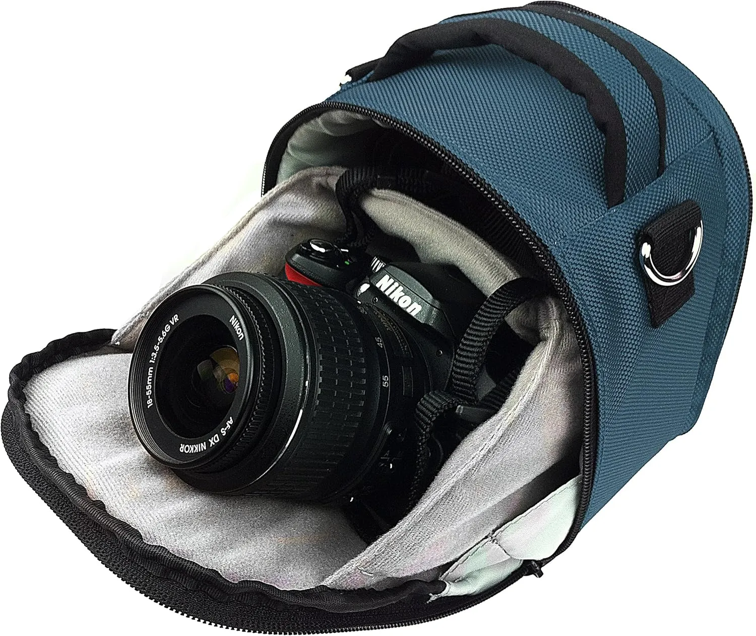VanGoddy Laurel Navy Blue Carrying Case Bag for Kodak PixPro Astro Zoom, Friendly Zoom, Compact to Advanced Cameras