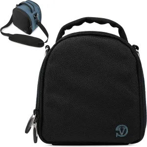 VanGoddy Laurel Navy Blue Carrying Case Bag for Kodak PixPro Astro Zoom, Friendly Zoom, Compact to Advanced Cameras