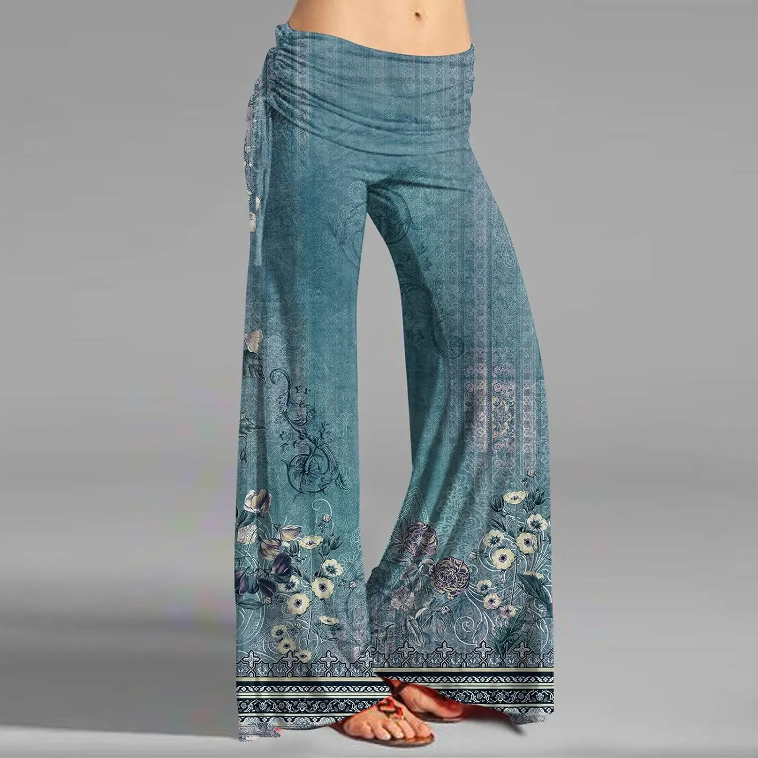 Wangxldd Ladies Casual Fasion 2023 Capri Joggers Pants High Waist Daily Wear Pants Pants Trousers for Women