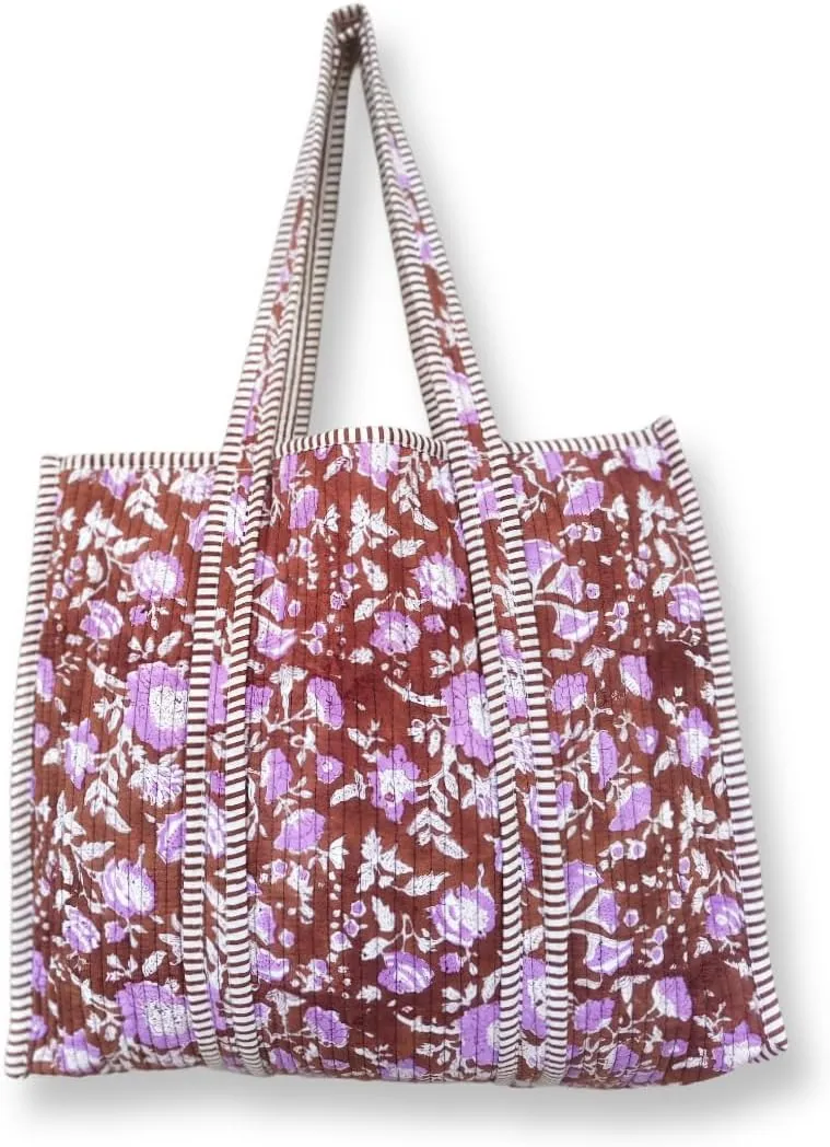 Women Lightweight Travel Bag Purse Cotton Shoulder Tote Bag Shopping Bag and Grocery Bags Stylish Beach Bag Gift for Her