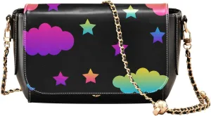 Women Tote Bag PU Leather Shoulder Crossbody Bag Fashion Hobo Handbags Adjustable Chain Shoulder Strap Men