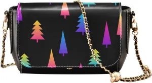 Women Tote Bag PU Leather Shoulder Crossbody Bag Fashion Hobo Handbags Adjustable Chain Shoulder Strap Men