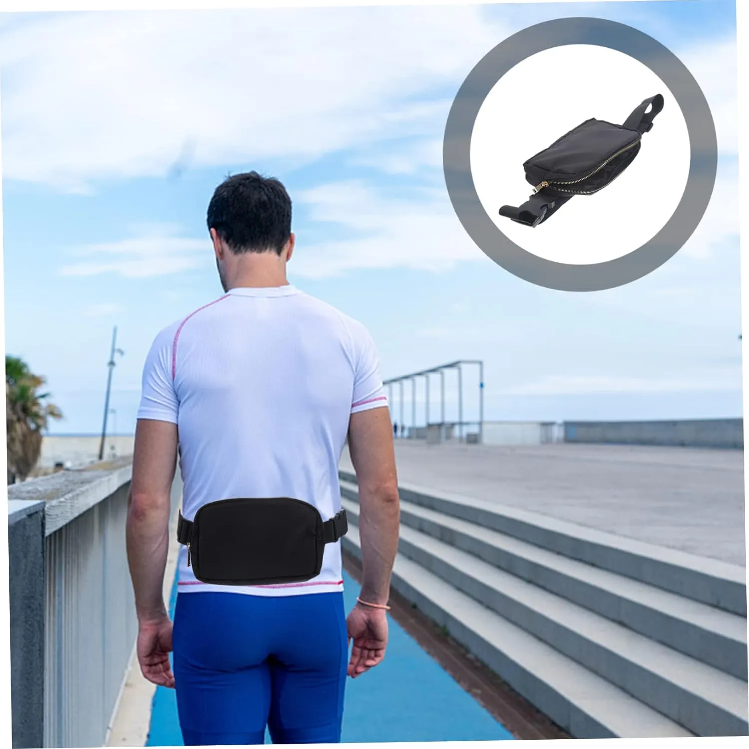 Women Travel Waist Pouch Stylish Fanny Pack for Running Hiking Durable Phone Storage Bag with Smooth Zipper Great present Choice for Fitness Enthusiasts