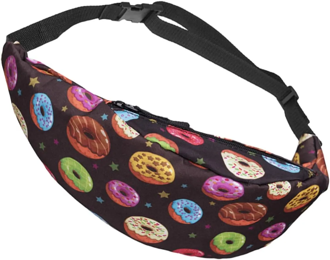 Women's Crossbody Bag Quilted Belt Bag Oxford Fabric Multi-purpose Compact Pouch for Work Sports