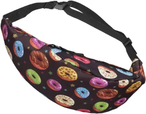 Women's Crossbody Bag Quilted Belt Bag Oxford Fabric Multi-purpose Compact Pouch for Work Sports