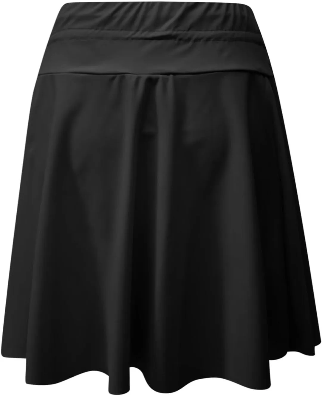 Women's High Waisted 15'' Swim Skirt Boxer Liner Quick Dry Bathing Suit Tankini Swimsuit Bottoms with Zipper Pocket