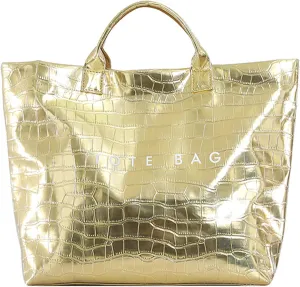Womens PVC Tote Bag Large Kraft Paper Clear Plastic Tote Bag Top Handle Clear Hobo Handbag hot pink tote bag