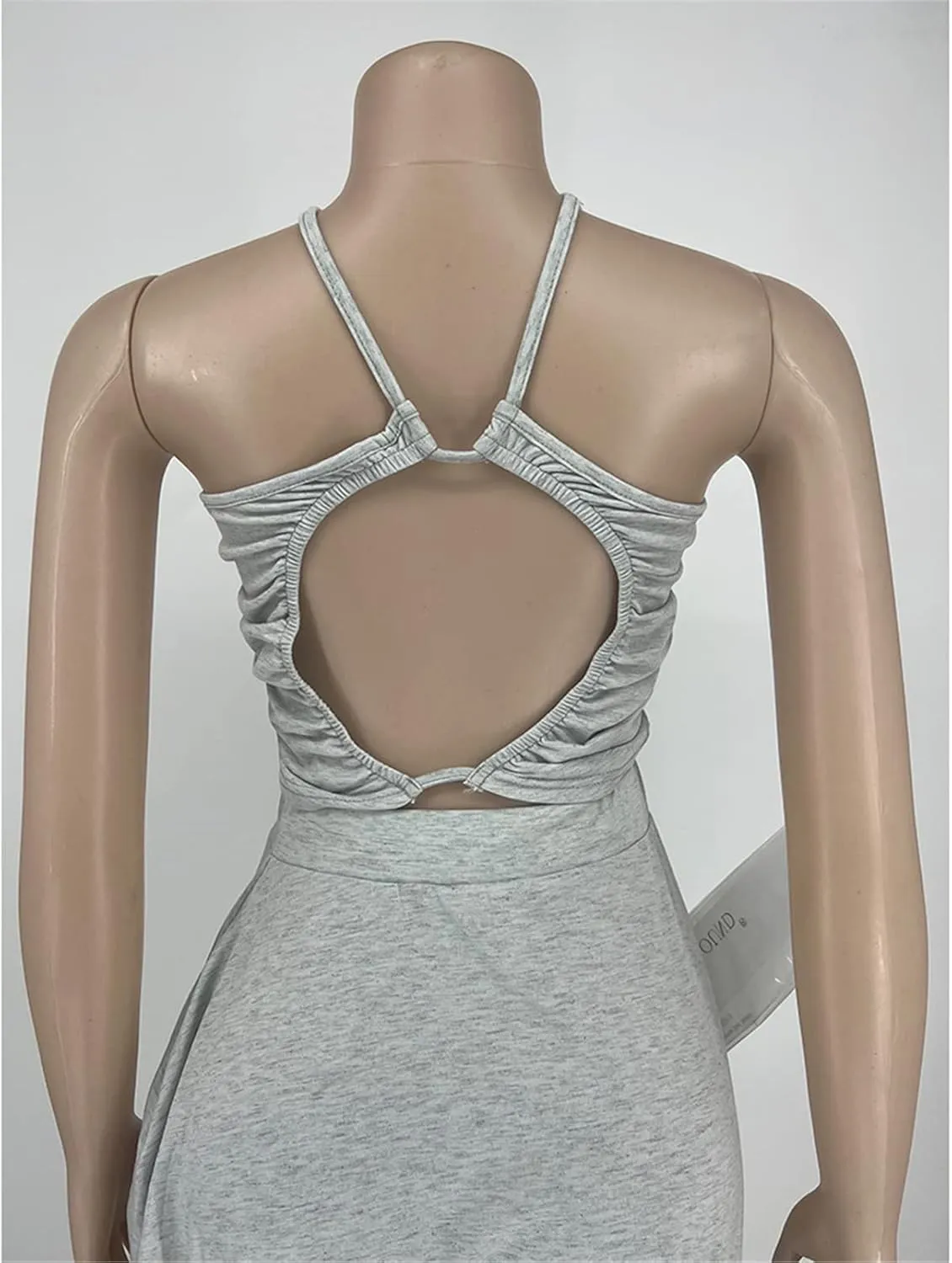 Womens Sexy 2 Pieces Ruffles Tank Tops Shirts Bodycon Harem Pants Party Clubwear Tracksuit Outfits Set