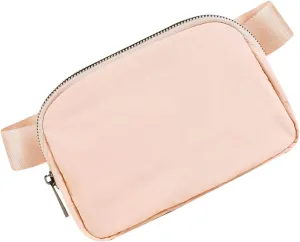 Women's Waistpack Compact Fanny Pack Men's Running Waist Bag Decorative Waist Bag Zipper for Fitness Travel